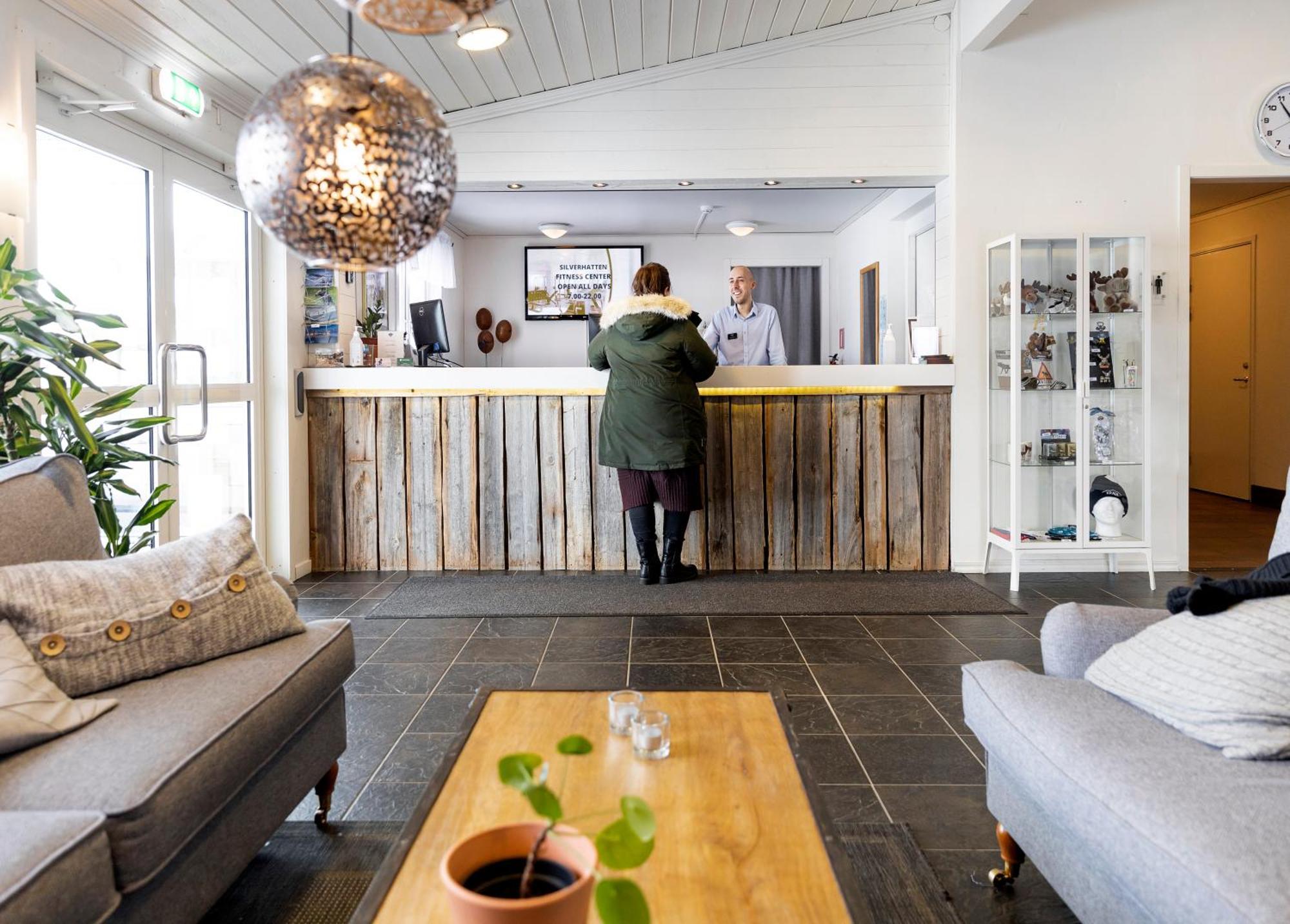 Kraja Hotel Arjeplog Bagian luar foto